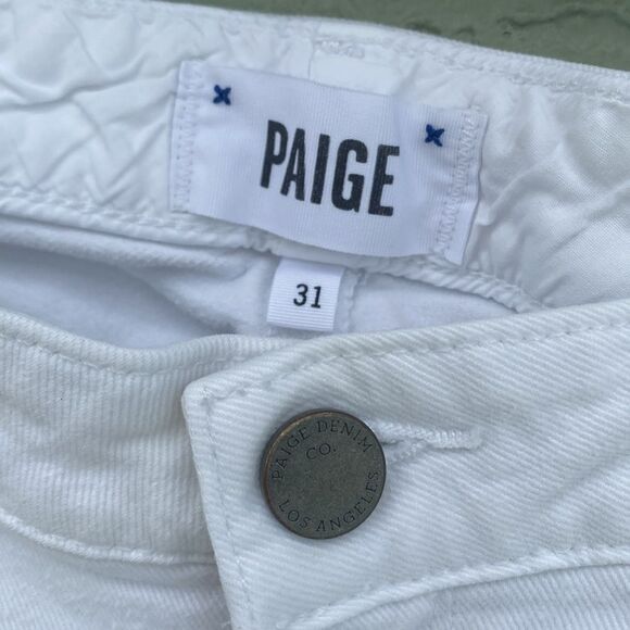 PAIGE Sz 31 Skyline Crop Hem Skinny Jeans - Picture 5 of 11